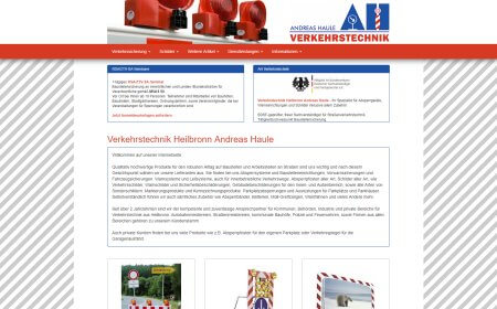 Webdesign Heilbronn - AH Verkehrstechnik